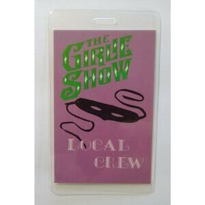 Madonna The Girlie Show Backstage Pass Original 1993 Concert Tour Pop Music Gift